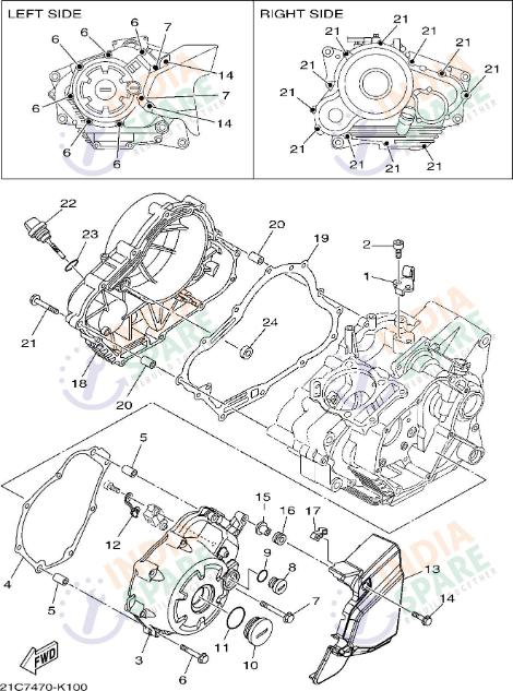 CRANKCASE COVER 1